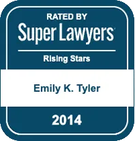 Rated By Super Lawyers | Rising Stars | Emily K. Tyler | 2014